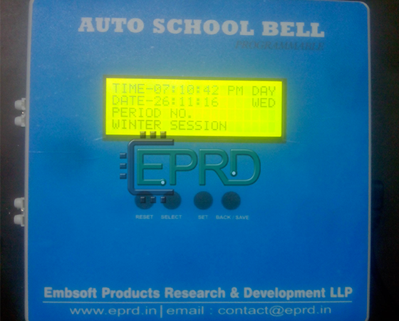 Automatic-School-Bell-Controller