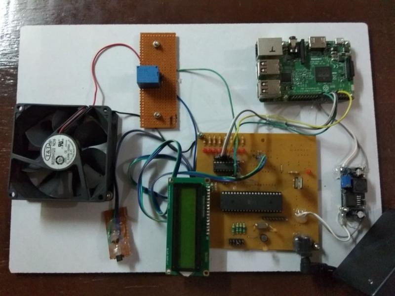 CLIMATE CONTROL WITH AVR MCU RASPBERRY PI IOT