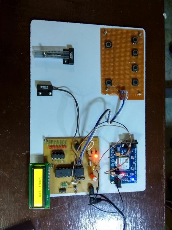 GSM BASED SECURE HOME FOR ELDER PEOPLES