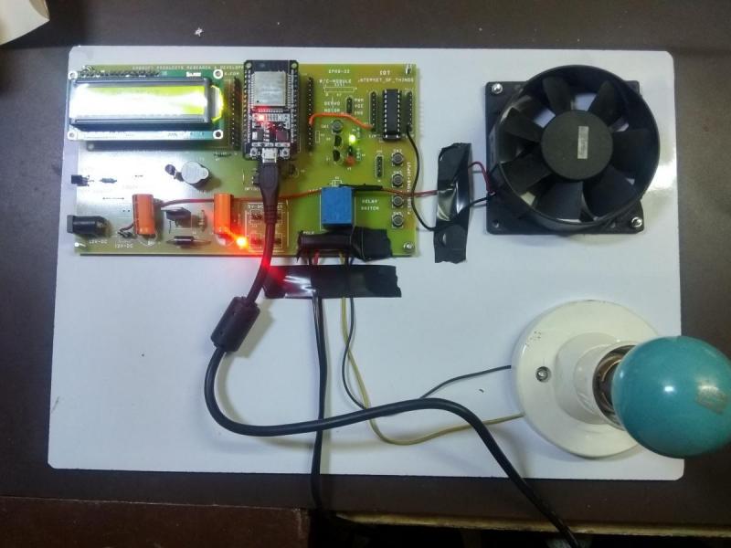 IOT DEVICE CONTROL ESP32 