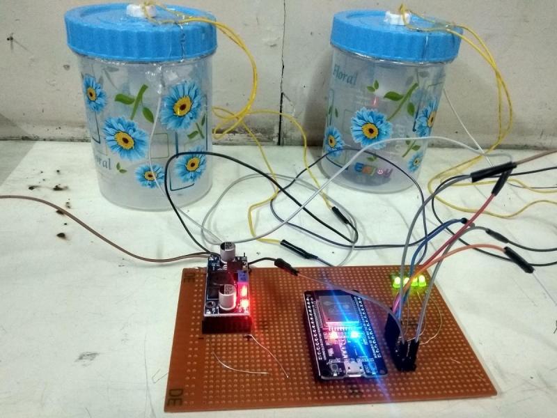 IOT WATER OVERFLOW CONTROL ESP32