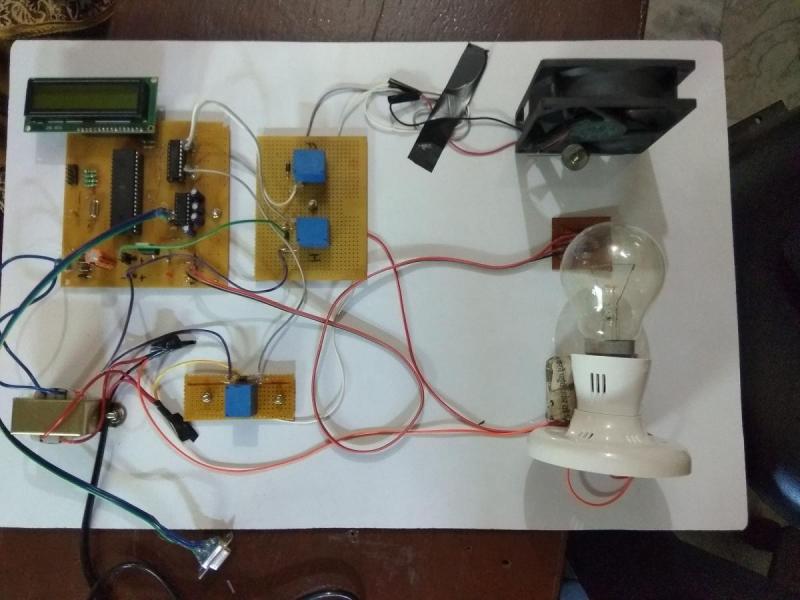 TEMPRATURE CONTROLLED AUTOMATION 